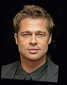 Brad Pitt - Front Head