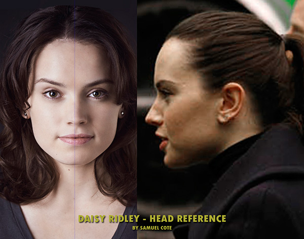 Daisy Ridley - Head