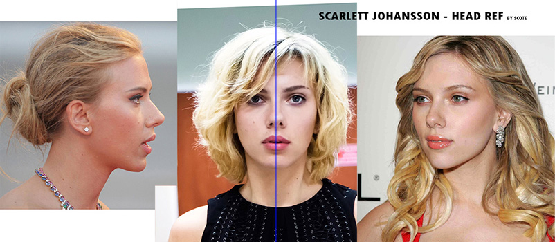 Scarlett Johansson - Head